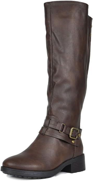 DREAM PAIRS Women's Knee High Winter Boots | Amazon (US)