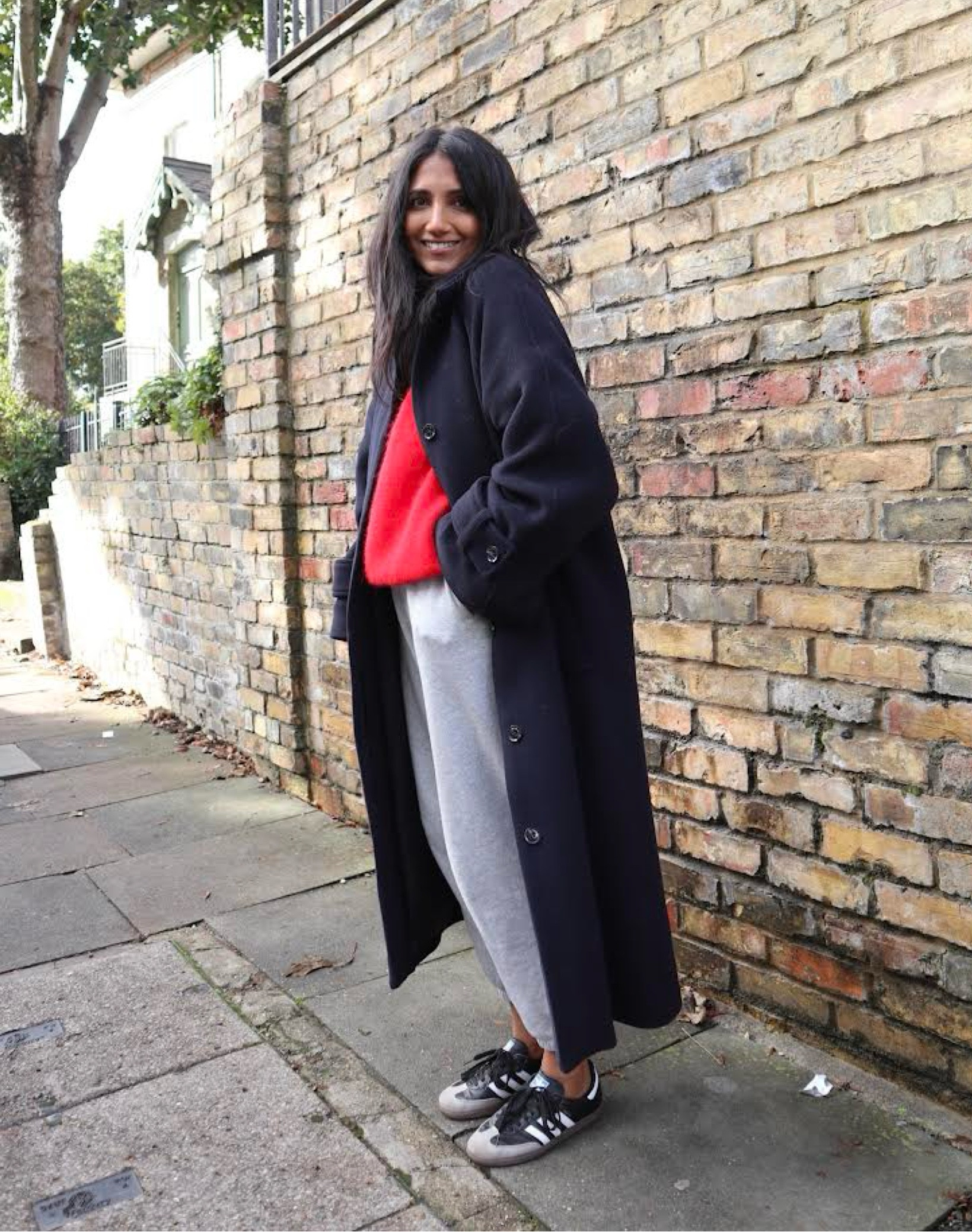 Samsoe samsoe, Coggles, Sezane, Gap, Adidas, Adidas sambas, transitional style, transitional outfit, autumn outfit, autumn fashion, grey joggers, oversized jumper, wool coat, oversized coat, autumn outfit ideas, street style, style inspiration 

#LTKSeasonal #LTKeurope #LTKstyletip