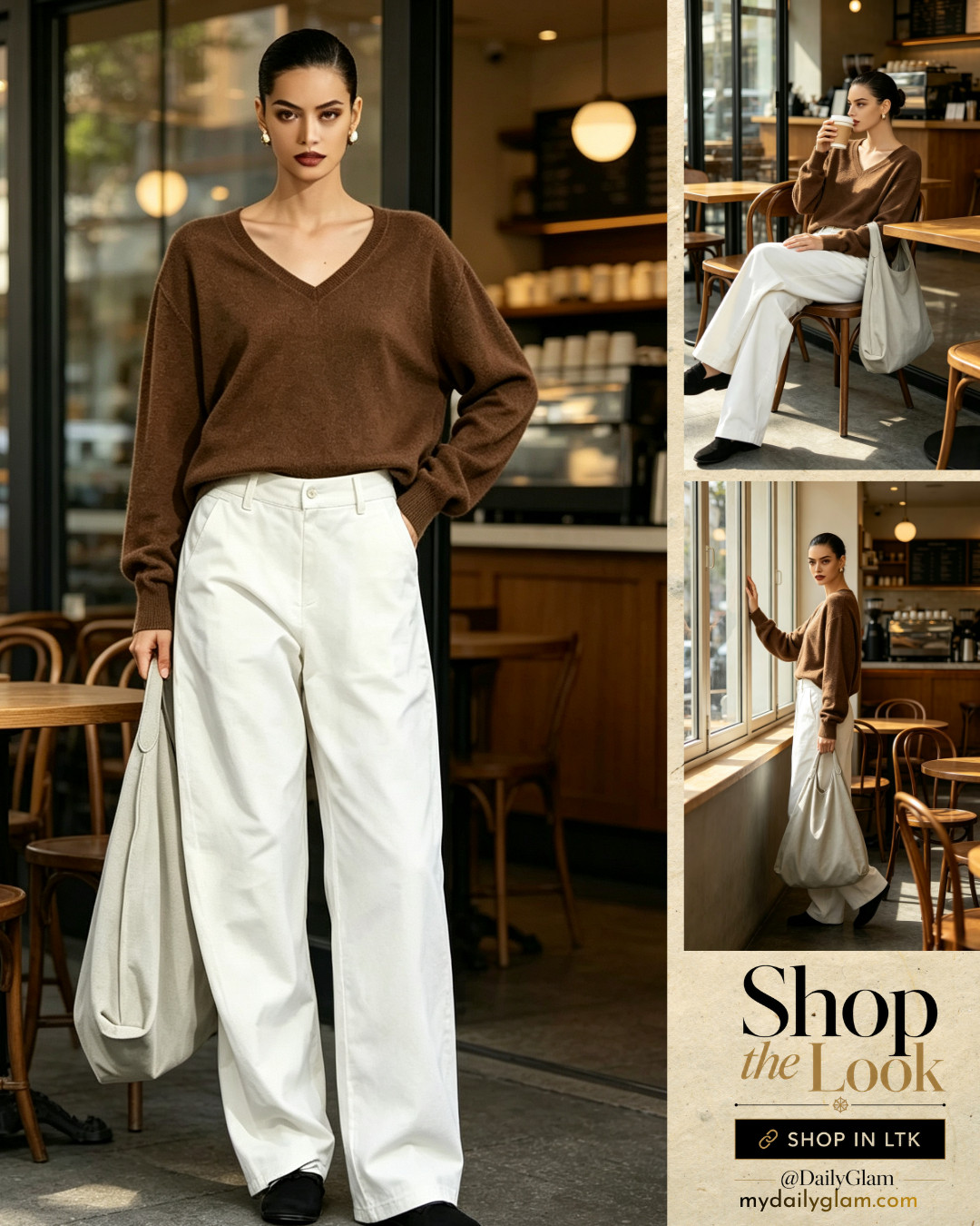 Timeless brown sweater outfits for everyday autumn styling 

 #LTKootd #LTKOver40 #LTKWorkwear