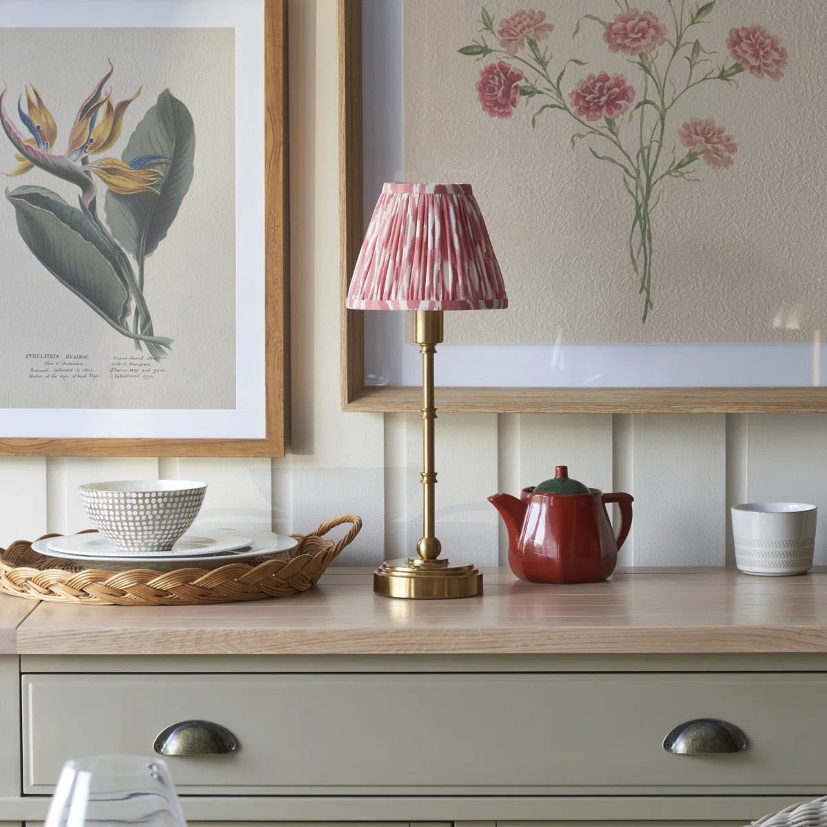 Burley Rechargeable Metal Table Lamp | Wayfair UK