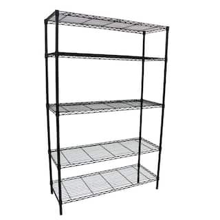 Click for more info about HDX Black 5-Tier Steel Wire Shelving Unit (36 in. W x 72 in. H x 16 in. D) 21656PS-YOW