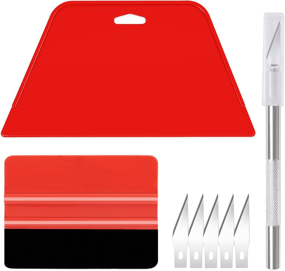 WRAPXERPT Wallpaper Tools Wallpaper Smoothing Tool Kit with Felt Squeegee for Vinyl Backsplash Ti... | Amazon (US)
