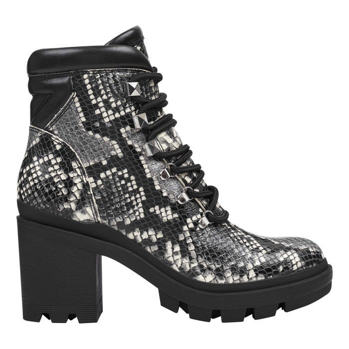 Kini Lug Sole Boot - Snake Print | Marc Fisher