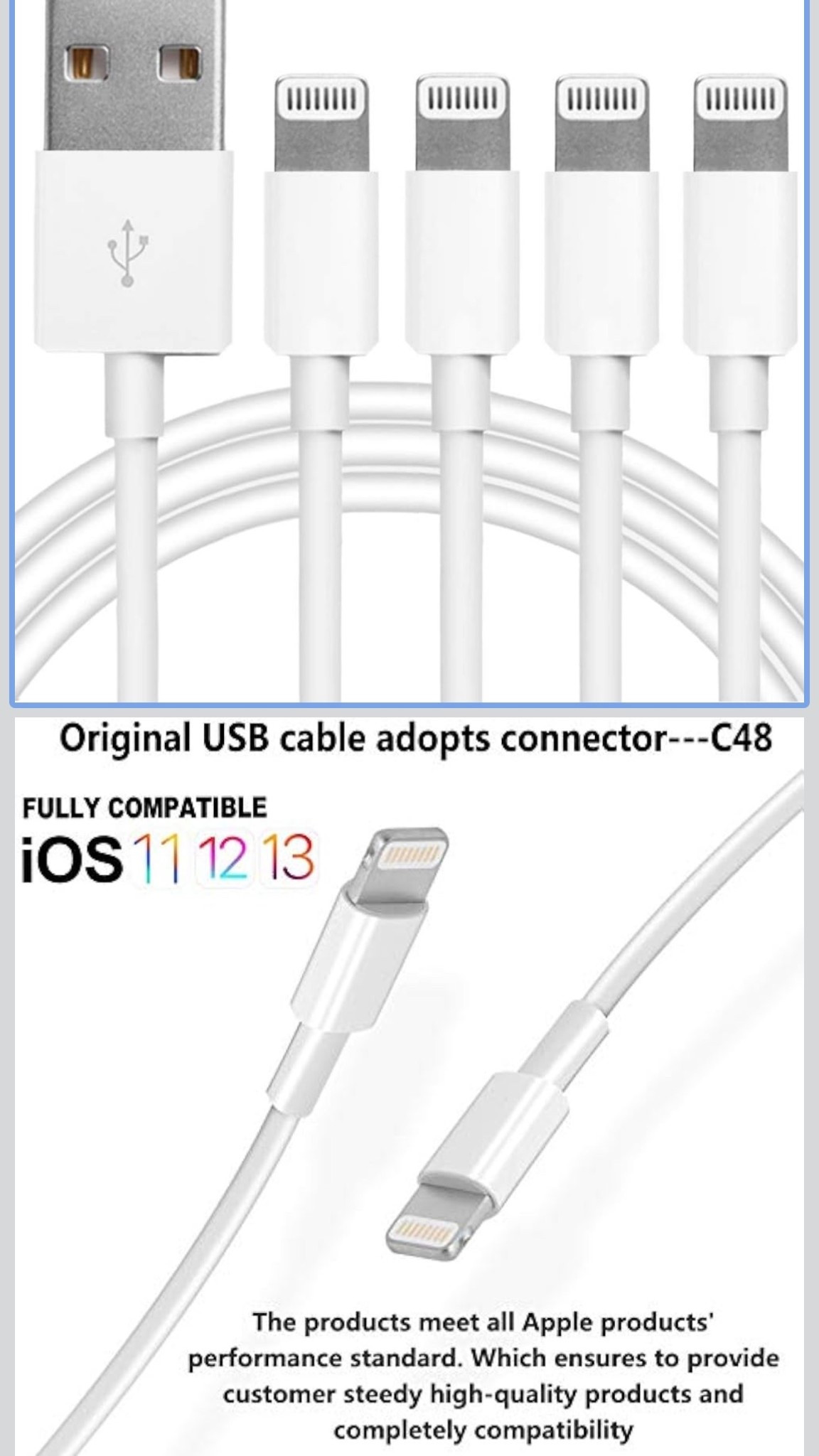 4Pack [Apple MFi Certified] Charger Lightning to USB Charging Cable Cord Compatible iPhone 14/13/12/11 Pro/11/XS MAX/XR/8/7/6s Plus,iPad Pro/Air/Mini,iPod Touch #amazon #amazonfinds

#LTKHome #LTKSaleAlert #LTKTravel