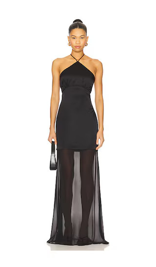 x REVOLVE Taylor Gown in Black | Revolve Clothing (Global)