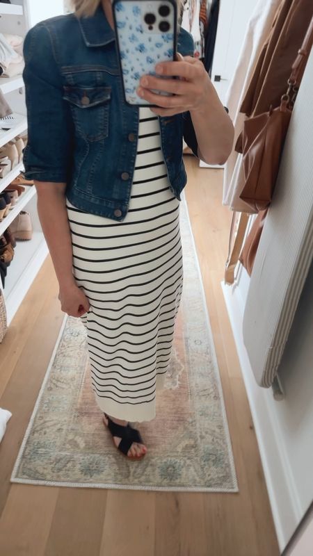 This light weight knit dress from Walmart is also cute with a jean jacket. Perfect summer casual or 4th of July outfit 



#LTKMidsize #LTKFindsUnder50 #LTKOver40