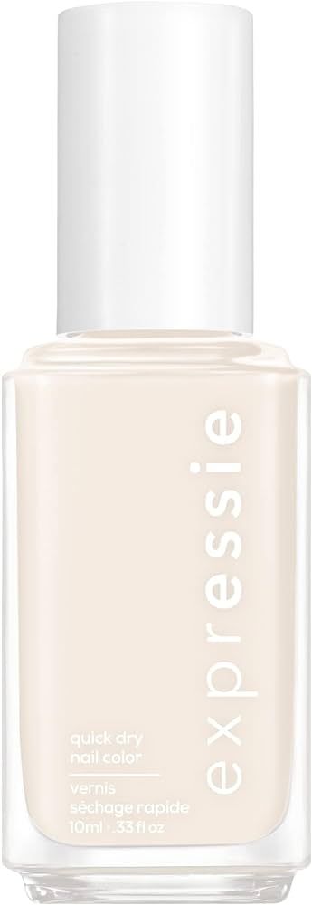 Essie expressie, Quick-Dry Nail Polish, 8-Free Vegan, Eggshell White, Daily Grind, 0.33 fl oz | Amazon (US)