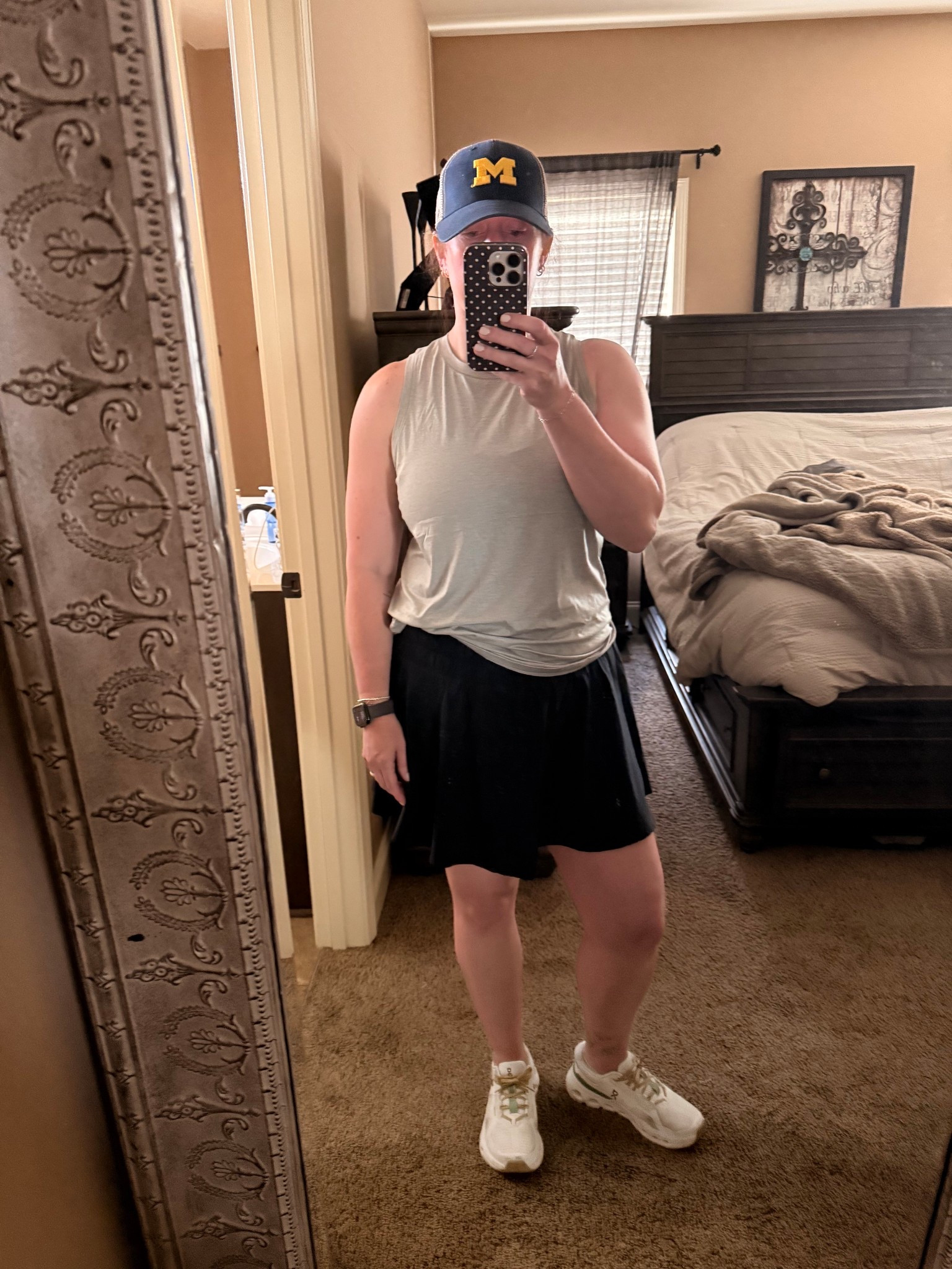 CRZ Yoga skirt + tank = the real MVP. comfy, flattering, and ready for whatever Saturday throws at me 

#LTKSeasonal #LTKOver40 #LTKootd