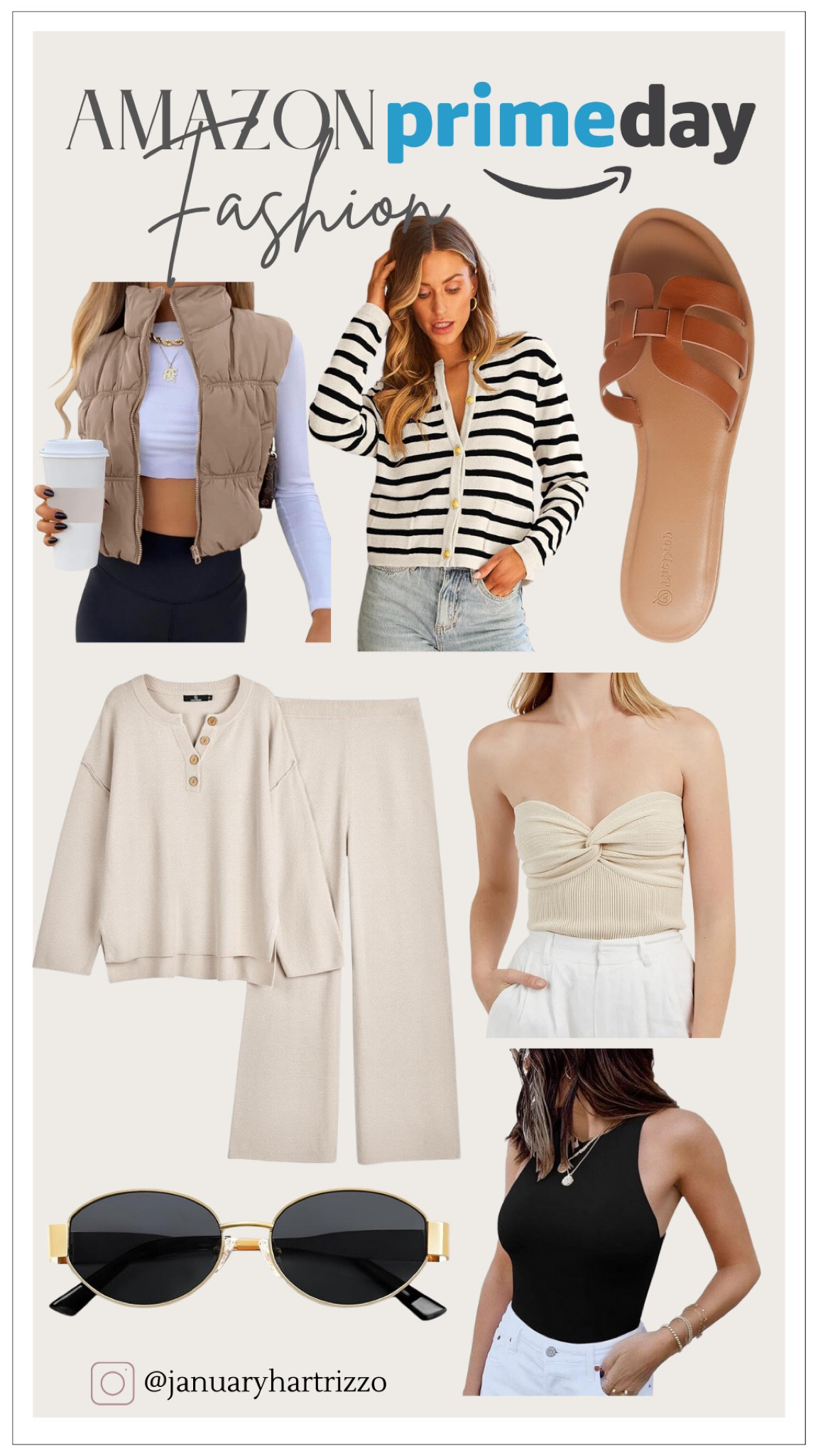 Amazon Prime Day Deals 2024 Fashion

• puffer vest • striped cardigan • sandals • travel pants set • two piece pant set • fall outfit • sleeveless bodysuit • Sojos sunglasses 


#LTKStyleTip #LTKFindsUnder100 #LTKSaleAlert