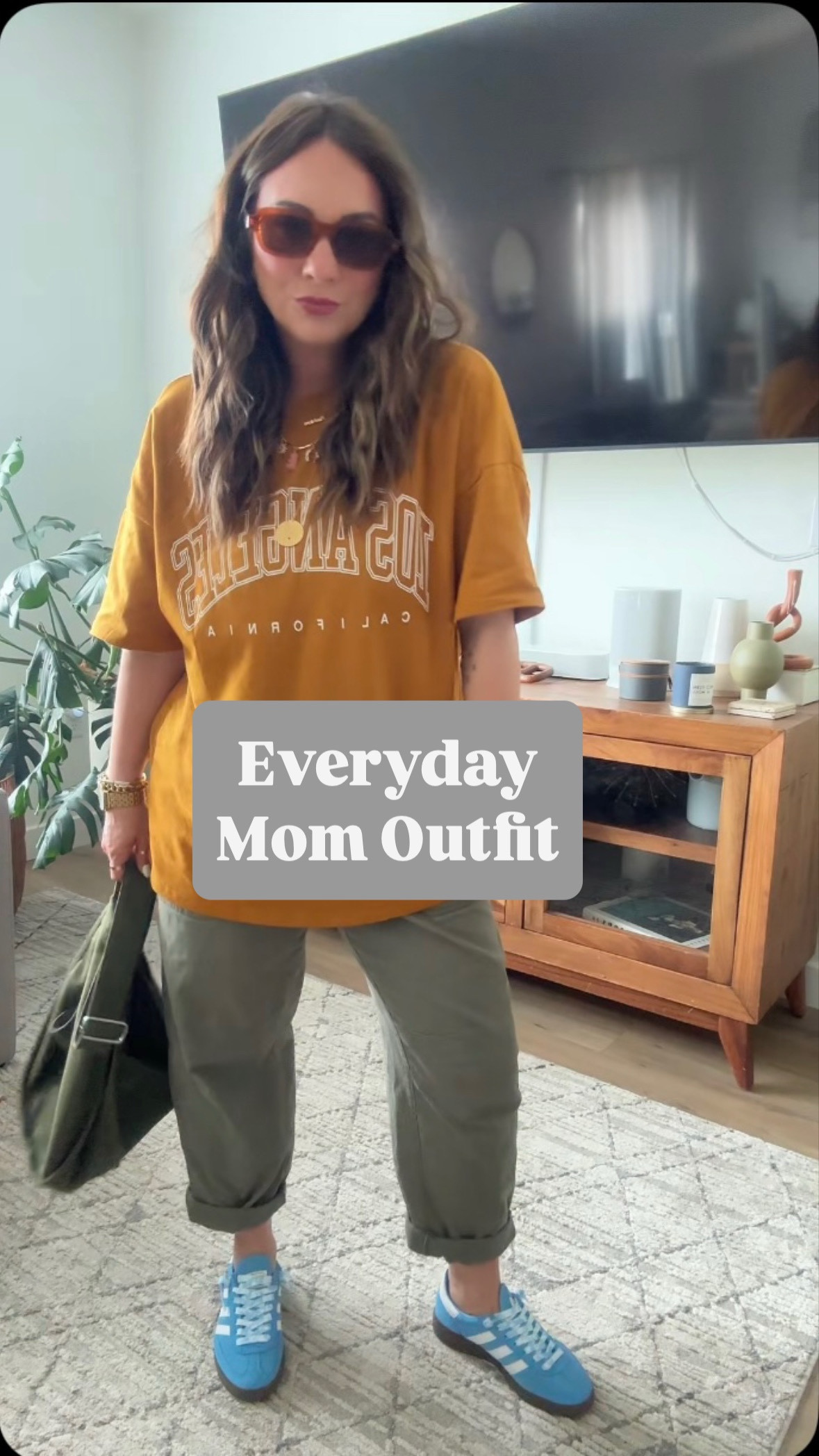 Put together some colors I wouldn’t normally pair and I love it. Perfect outfit for Mommin while still looking effortless and cool  

#LTKSummerEdit #LTKPetite #LTKMidsize