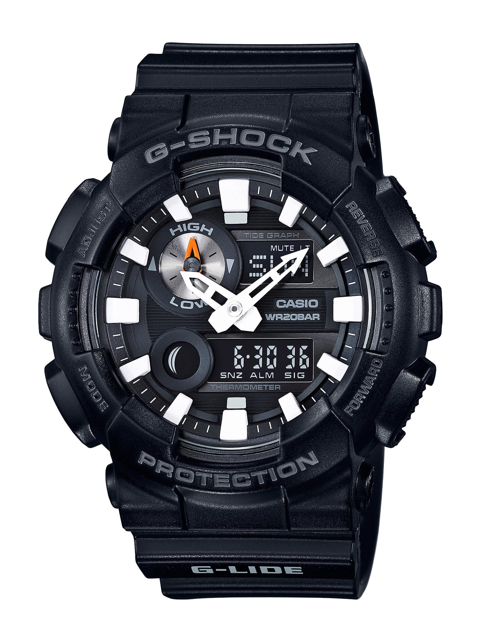 Casio G-Shock G-LIDE Analog Digital Resin Black Watch - Walmart.com | Walmart (US)