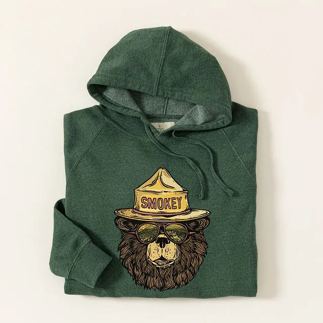 Smokey the Groovy Bear Sweatshirt | UncommonGoods