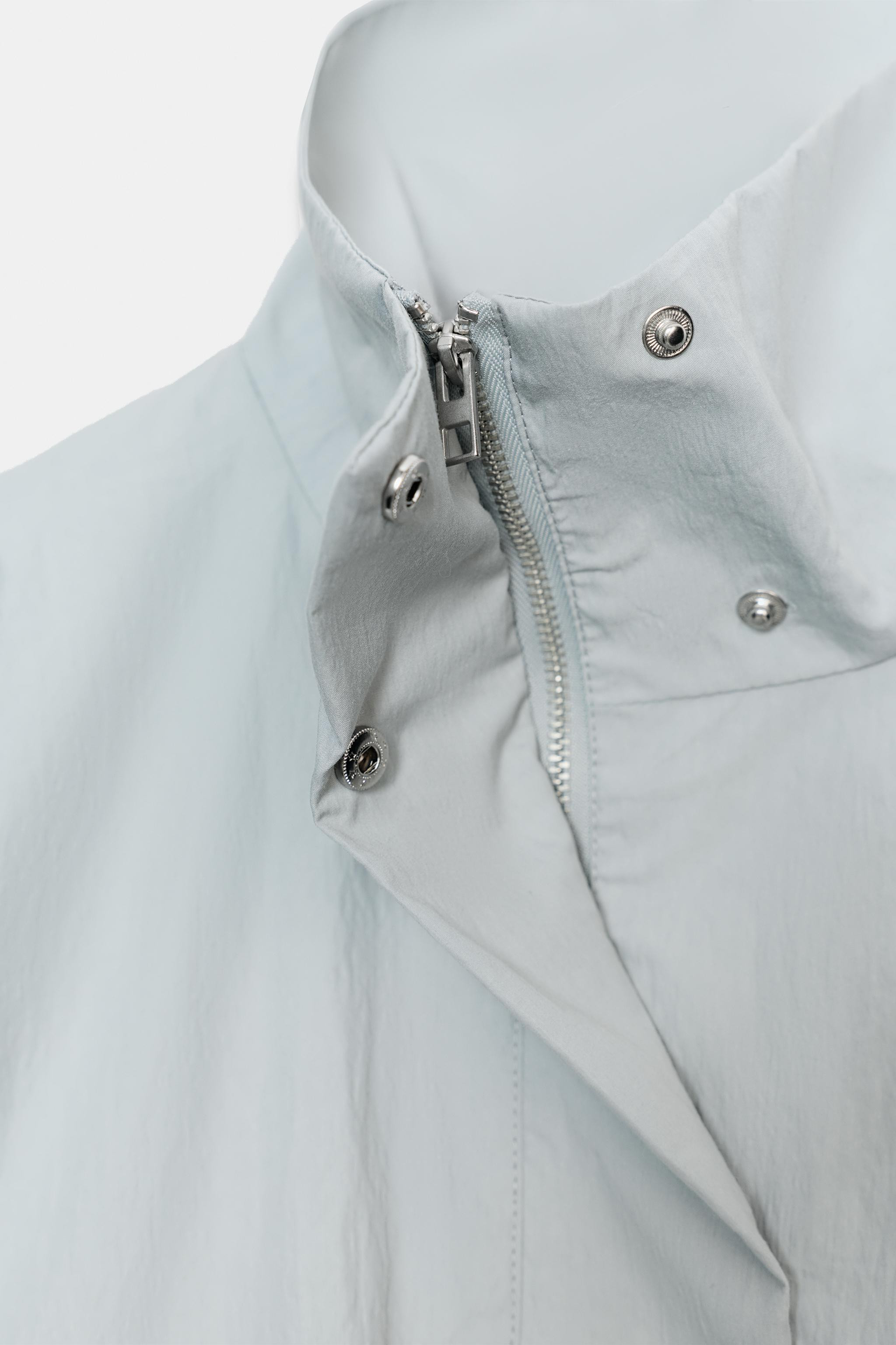 HIGH COLLAR JACKET | Zara US