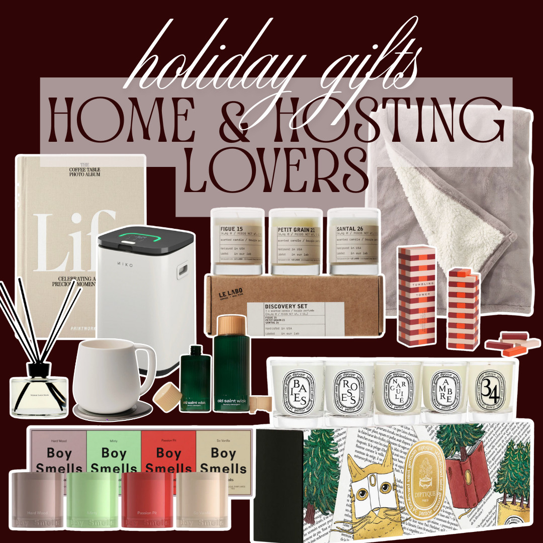 Holiday Gifts for Home & Hosting Lovers! 

 