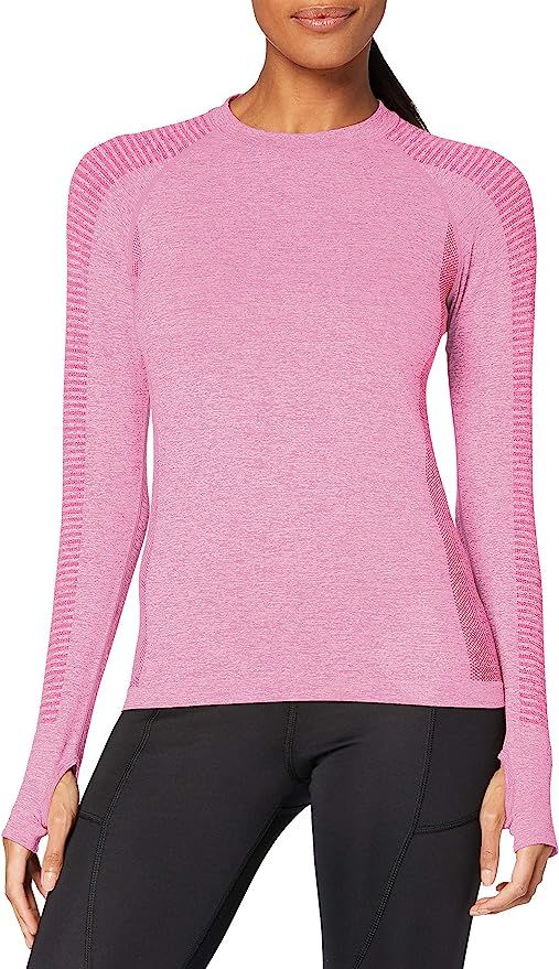 Amazon Brand - AURIQUE Women's Seamless Long Sleeve Sports Top | Amazon (UK)