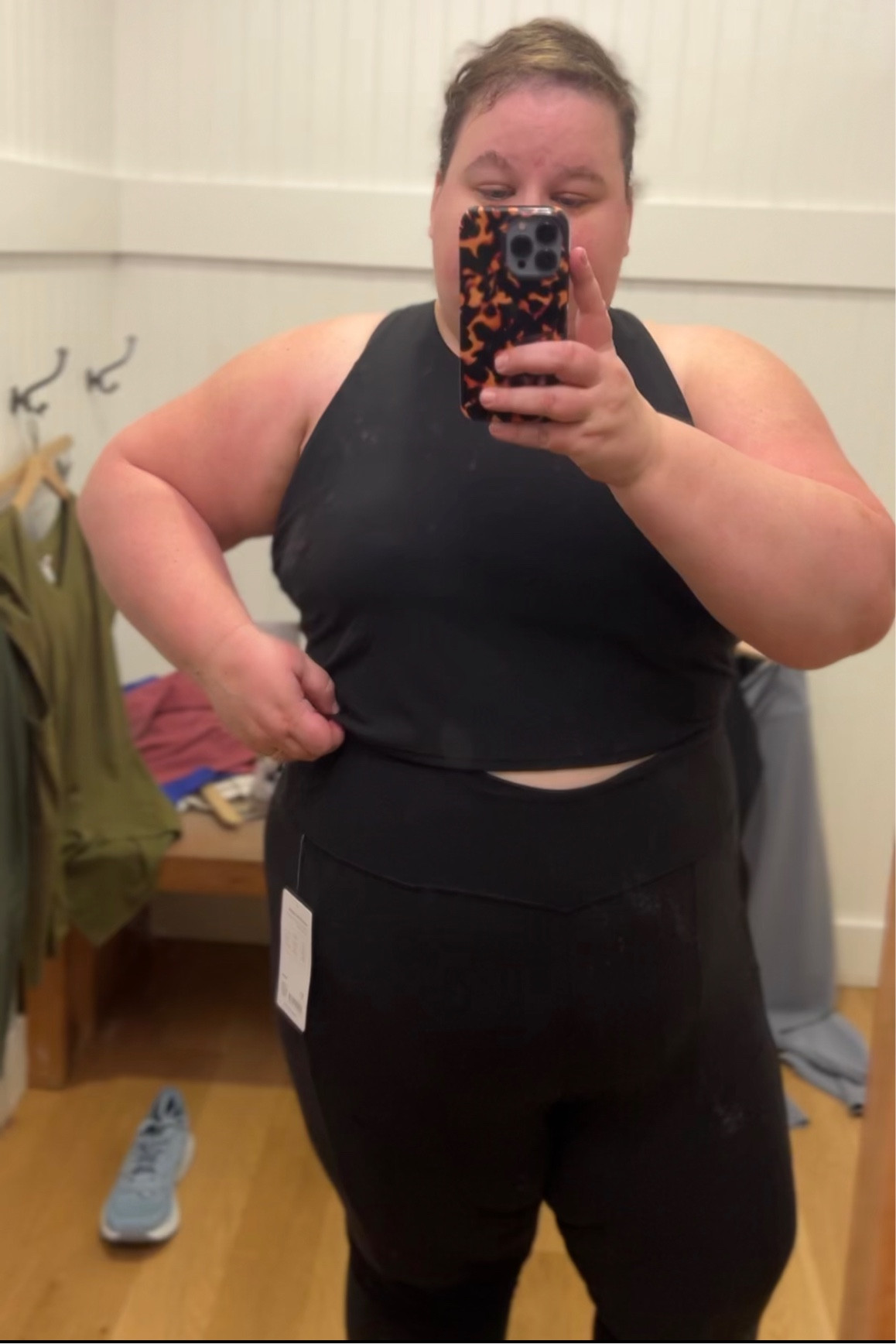 Athleta crop and joggers! 

#LTKfitness #LTKfindsunder100 #LTKplussize