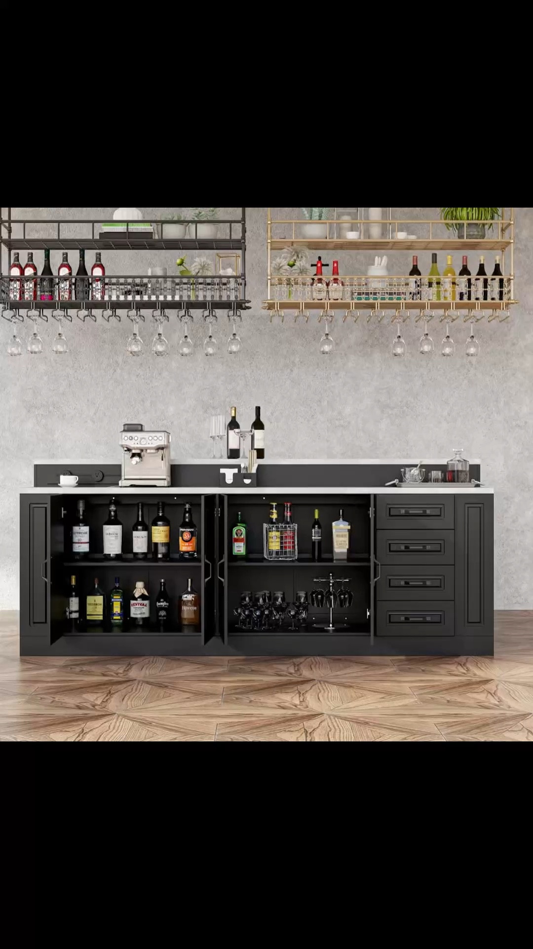 94.5" Wide Home Bar With 2 Cabinets & 4 Drawers

#LTKU #LTKSaleAlert #LTKHome

#LTKMidsize #LTKPlusSize #LTKHome