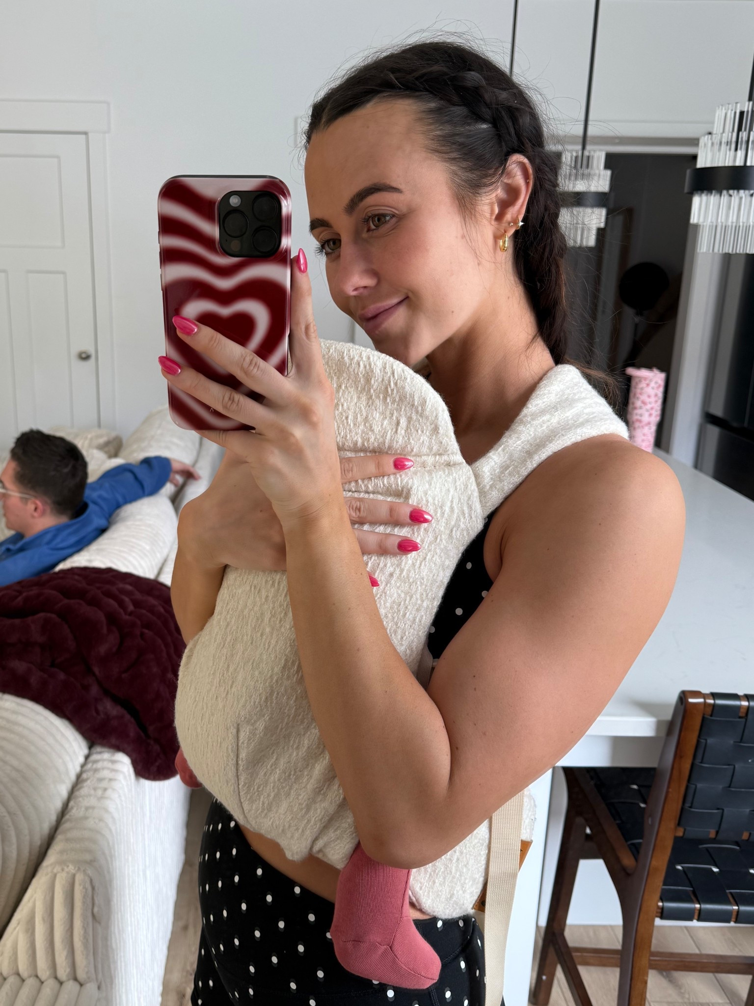 Obsessed with this baby carrier! They have so many cute color options right now…like I want them all so I can wear a different one everyday?? Seems reasonable lol. 

#LTKBaby #LTKKids