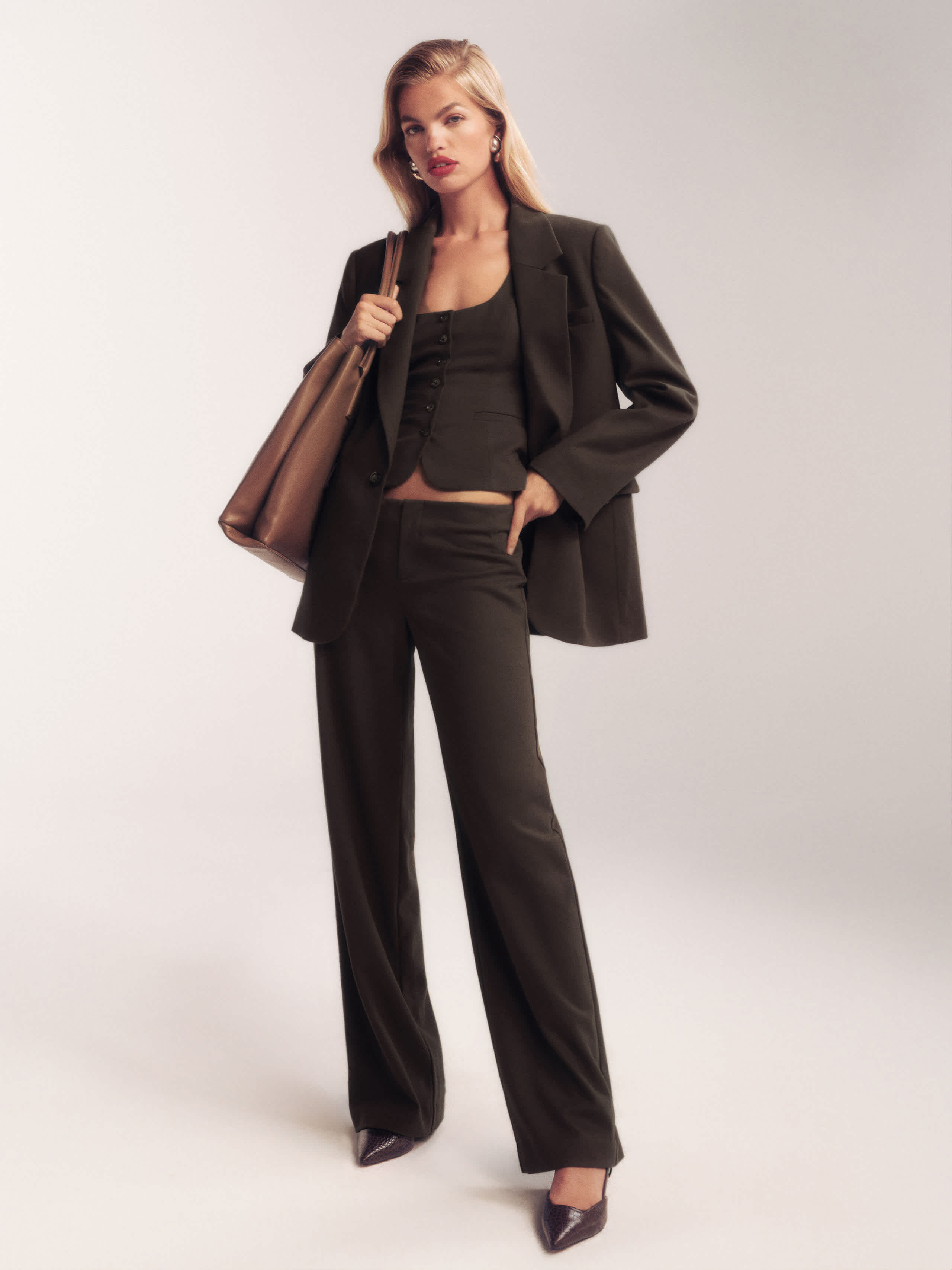 Petites Vida Low Rise Pant | Reformation (Global)