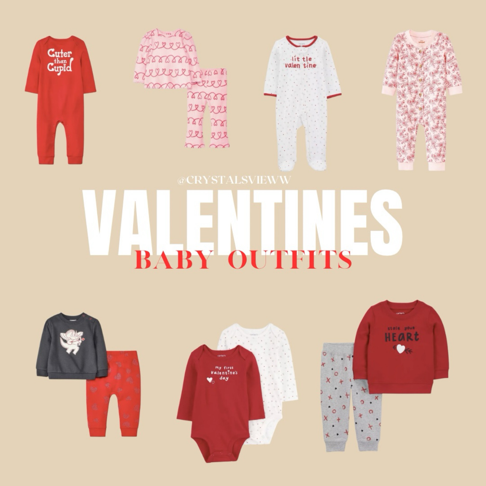 Baby valentine outfits ❤️

Baby outfits, target clothes, target baby outfits, valentine outfits, baby onesies 

#LTKbaby #LTKstyletip #LTKkids