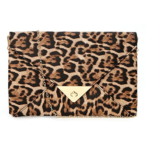 CurvChic Women Evening Bag Clutch Faux Suede Envelope Party Handbag Bridal Prom Purse | Amazon (US)