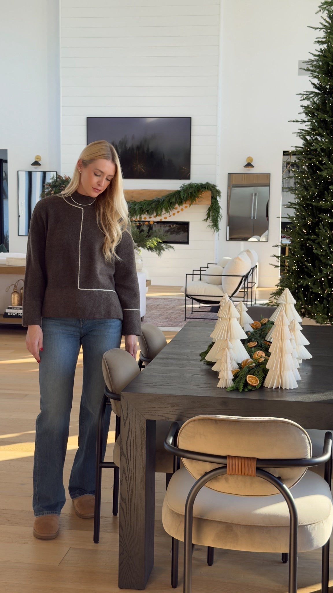 I wanted dining chairs that felt modern and clean without losing comfort, and the Arches Dining Chairs from Denver Modern checked every box. The shape, the curved back, the fabric… it all feels high end without trying too hard. They added so much warmth and texture to the room, and I love that they don’t look like every other chair trending online.

@denver_modern #mydenvermodern

#LTKSaleAlert #LTKHome #LTKHoliday