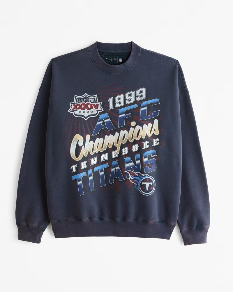 NFL by AbercrombieTennessee Titans Graphic Crew Sweatshirt | Abercrombie & Fitch (US)