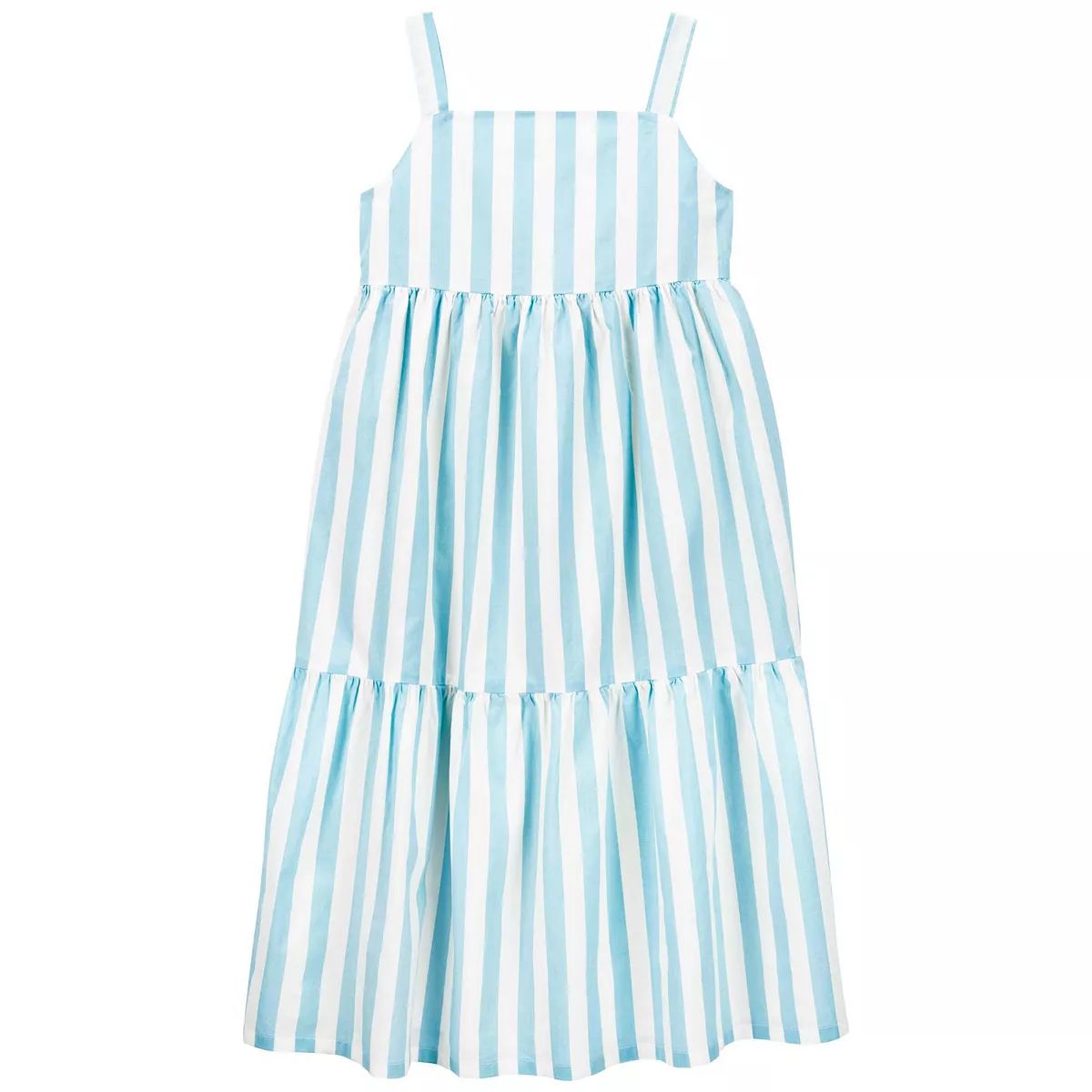 Girls 4-12 Carter's Striped Midi Tiered Dress | Kohl's