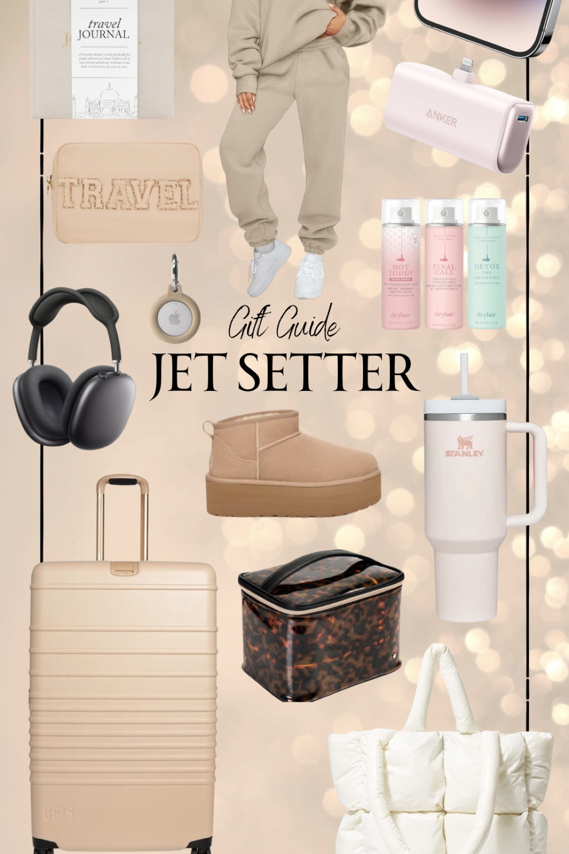 Gift guide for the jet setter

Travel outfit 
Christmas gifts 
For the traveler 
Flying 


#LTKtravel #LTKSeasonal #LTKGiftGuide