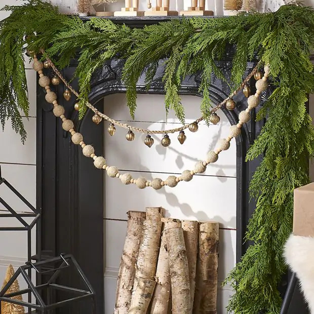 Holiday Ornament Rope Garland | Antique Farm House
