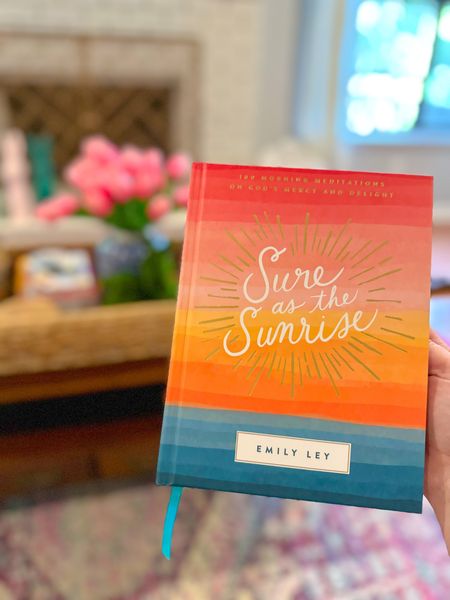 Sure as the Sunrise daily devotional by Emily Ley. Refreshing way to start the morning ☀️

#LTKfamily #LTKhome #LTKGiftGuide