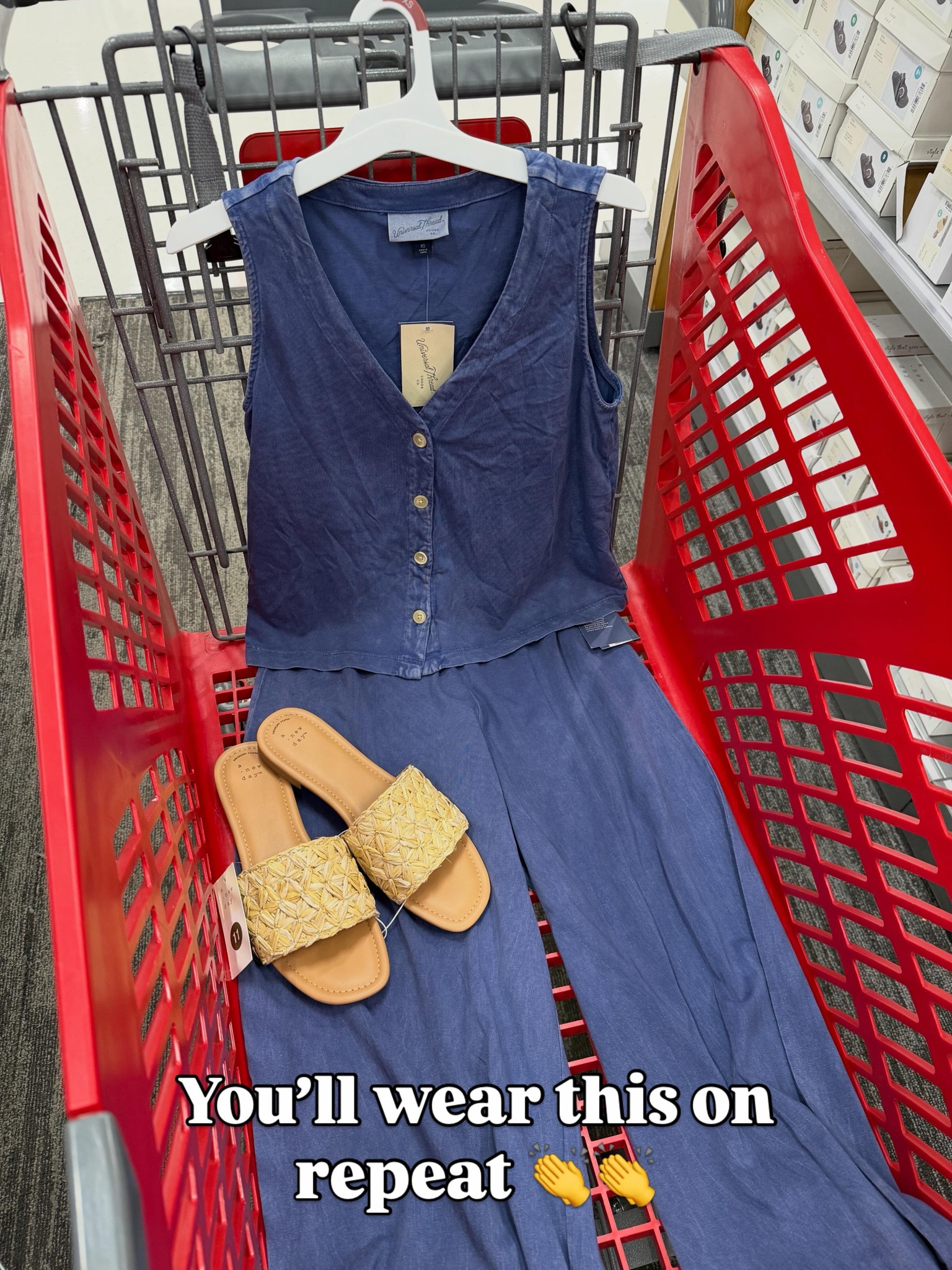 Lightweight matching set for summer at Target, I saw three colors in store. #targetstyle

#LTKOver40