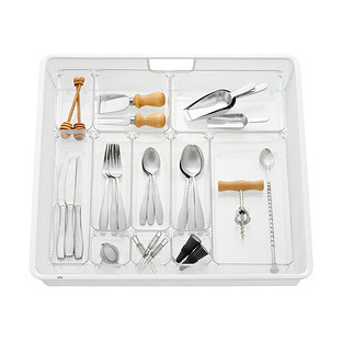 Everything Organizer® Wide Elfa Drawer Organizer Solution Set of 6 | The Container Store