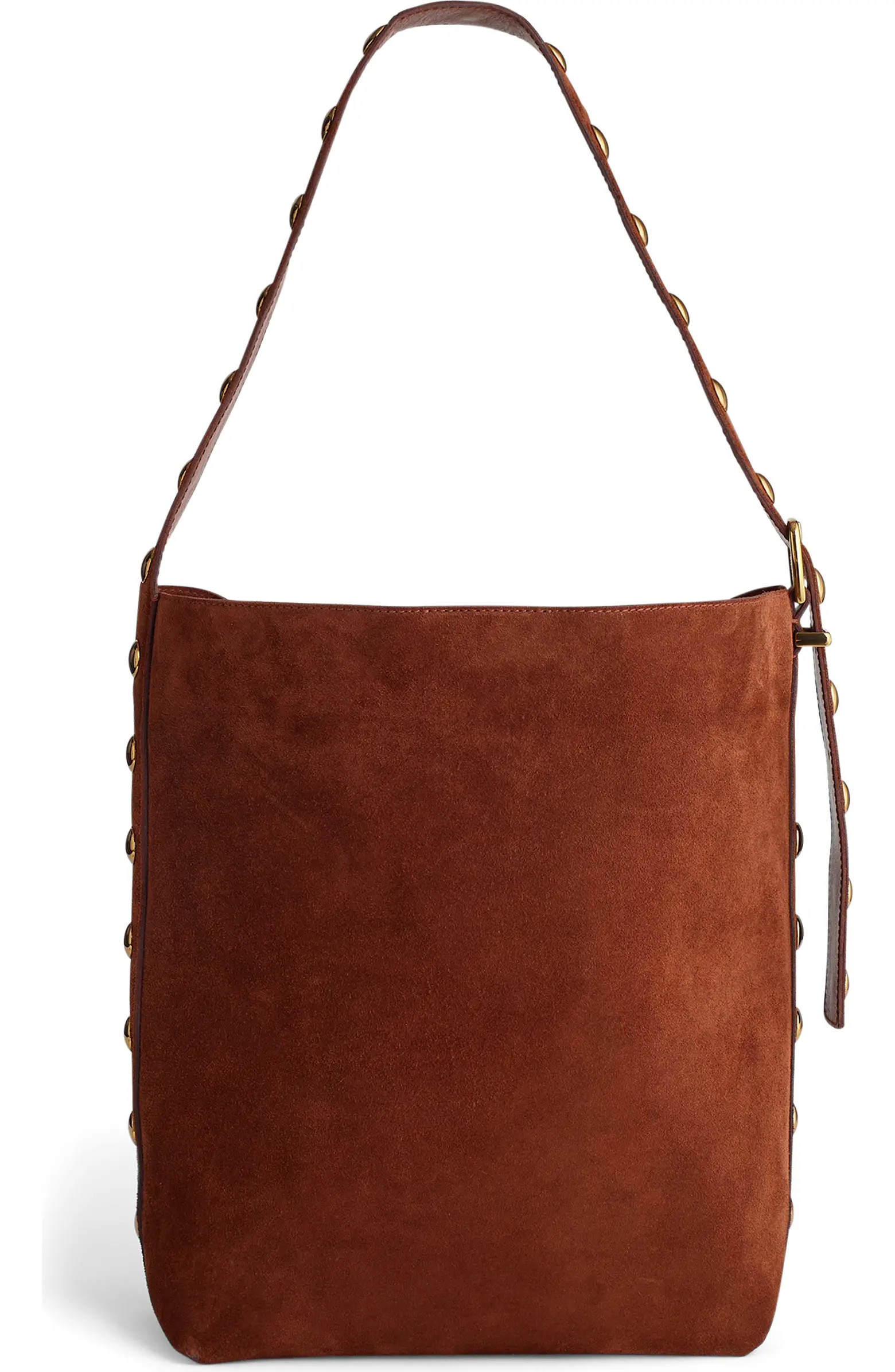 Madewell Essentials Suede Bucket Bag | Nordstrom | Nordstrom