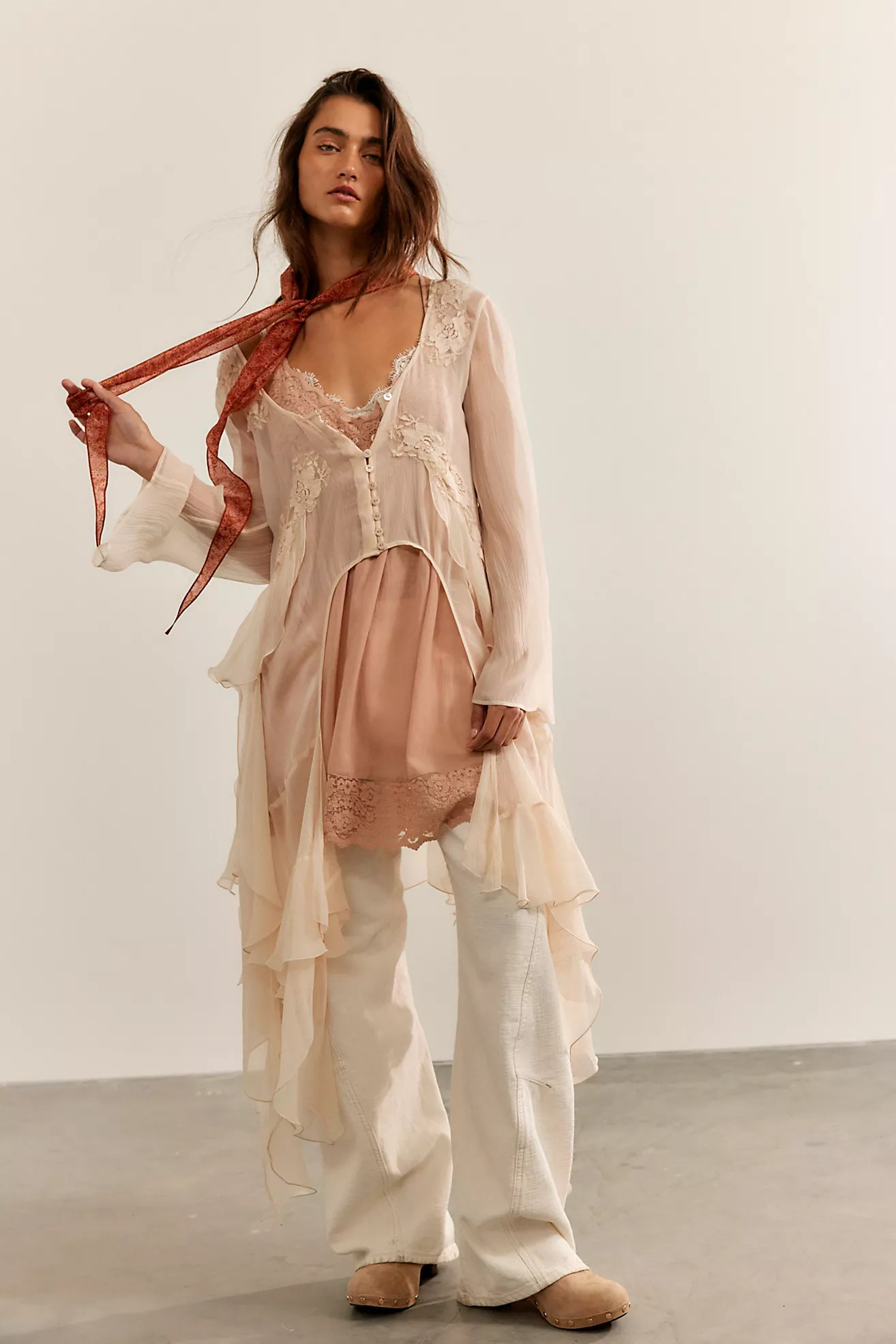 Nigel Preston Angel Chiffon Maxi Top | Free People (Global - UK&FR Excluded)