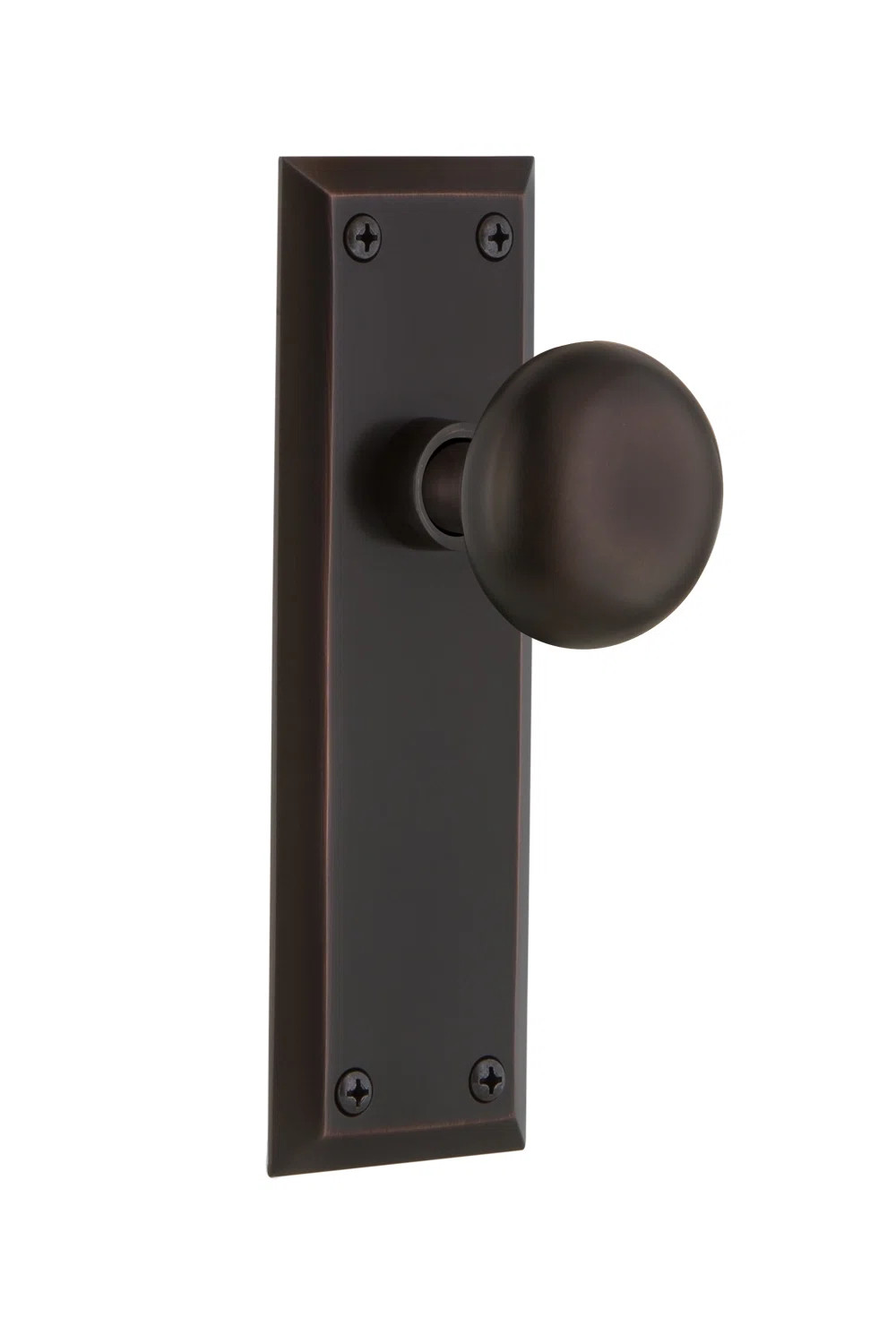 New York Plate with New York Door Knob | Wayfair North America