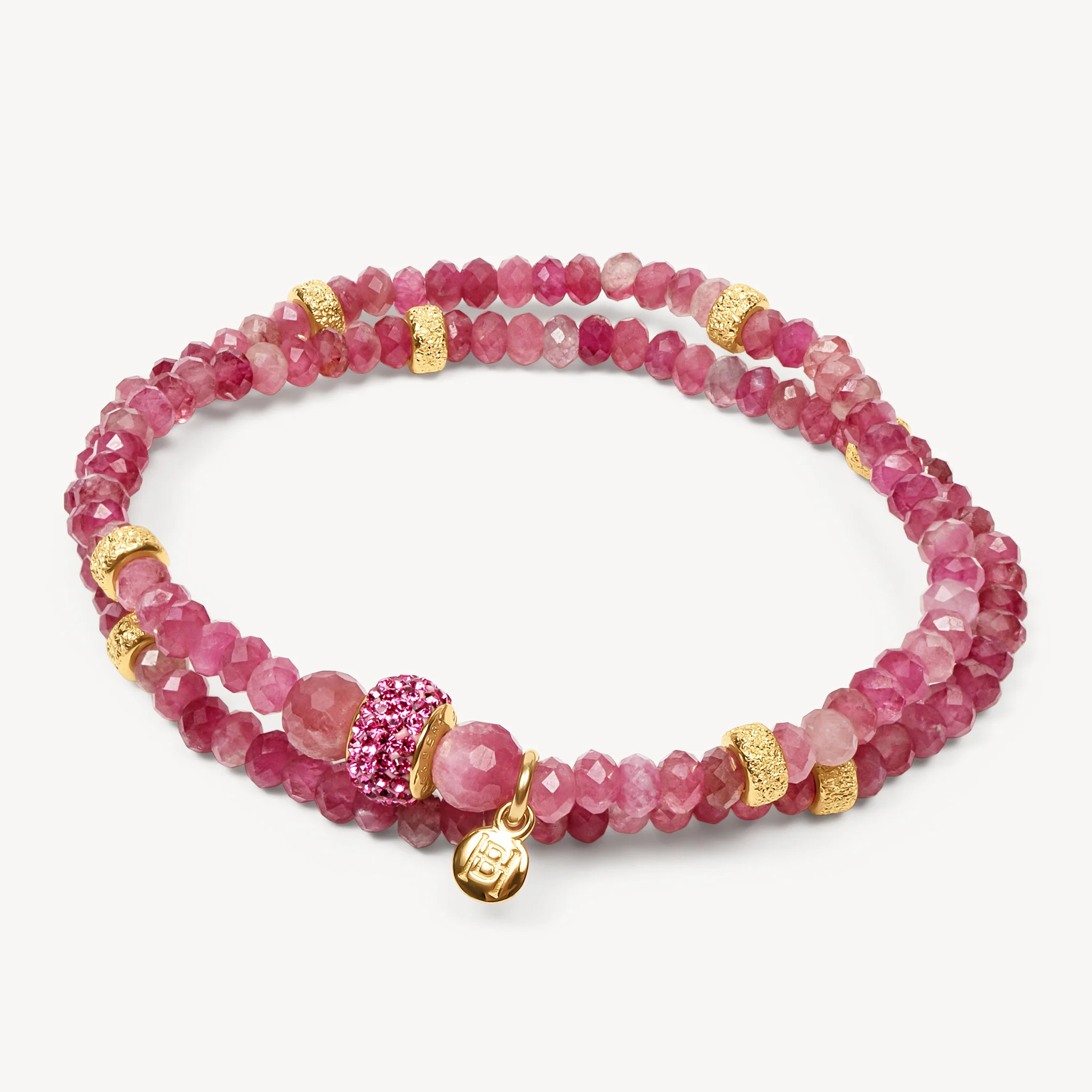 Wildflower Sparkle Ball™ Double Wrap Bracelet | Hillberg & Berk | Hillberg & Berk