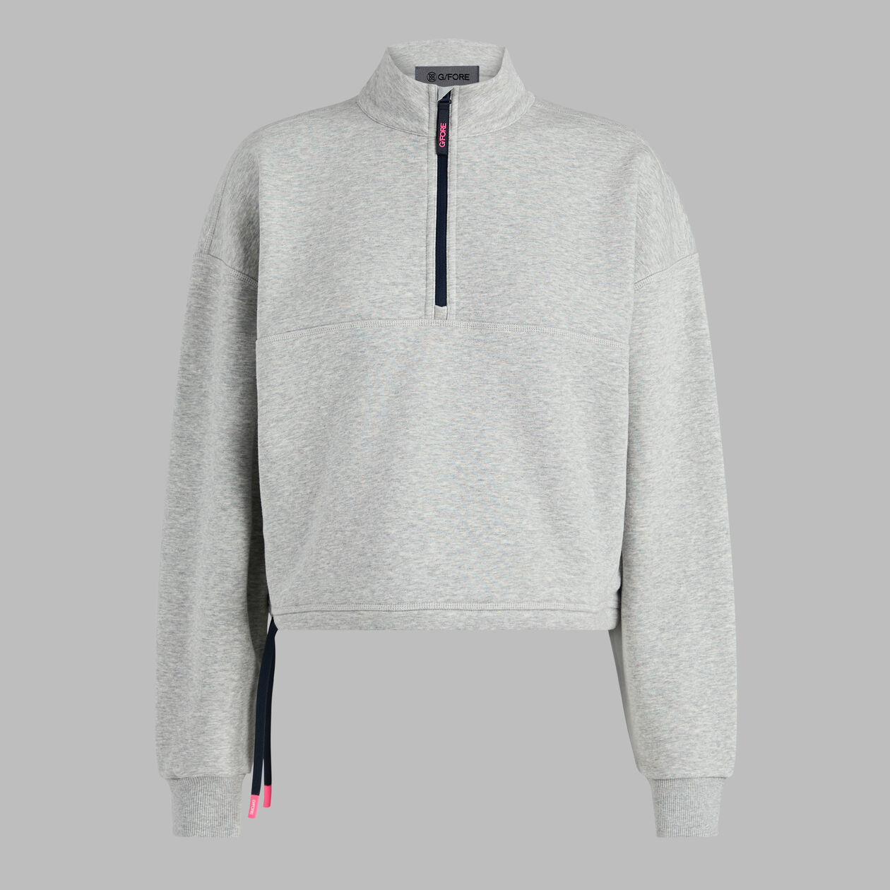 FRENCH TERRY 1/4 ZIP PULLOVER | WOMEN'S PULLOVERS & QUARTER-ZIPS | G/FORE | G/FORE | GFORE.com