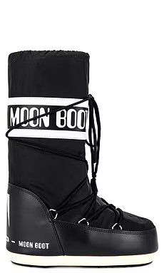 MOON BOOT Nylon Boot in Black from Revolve.com | Revolve Clothing (Global)