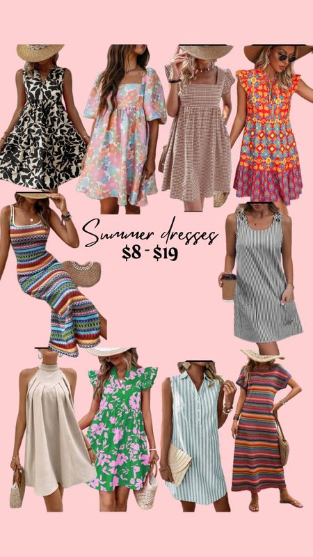 Summer dresses $8 - $19! 

#LTKParties #LTKTravel #LTKSeasonal