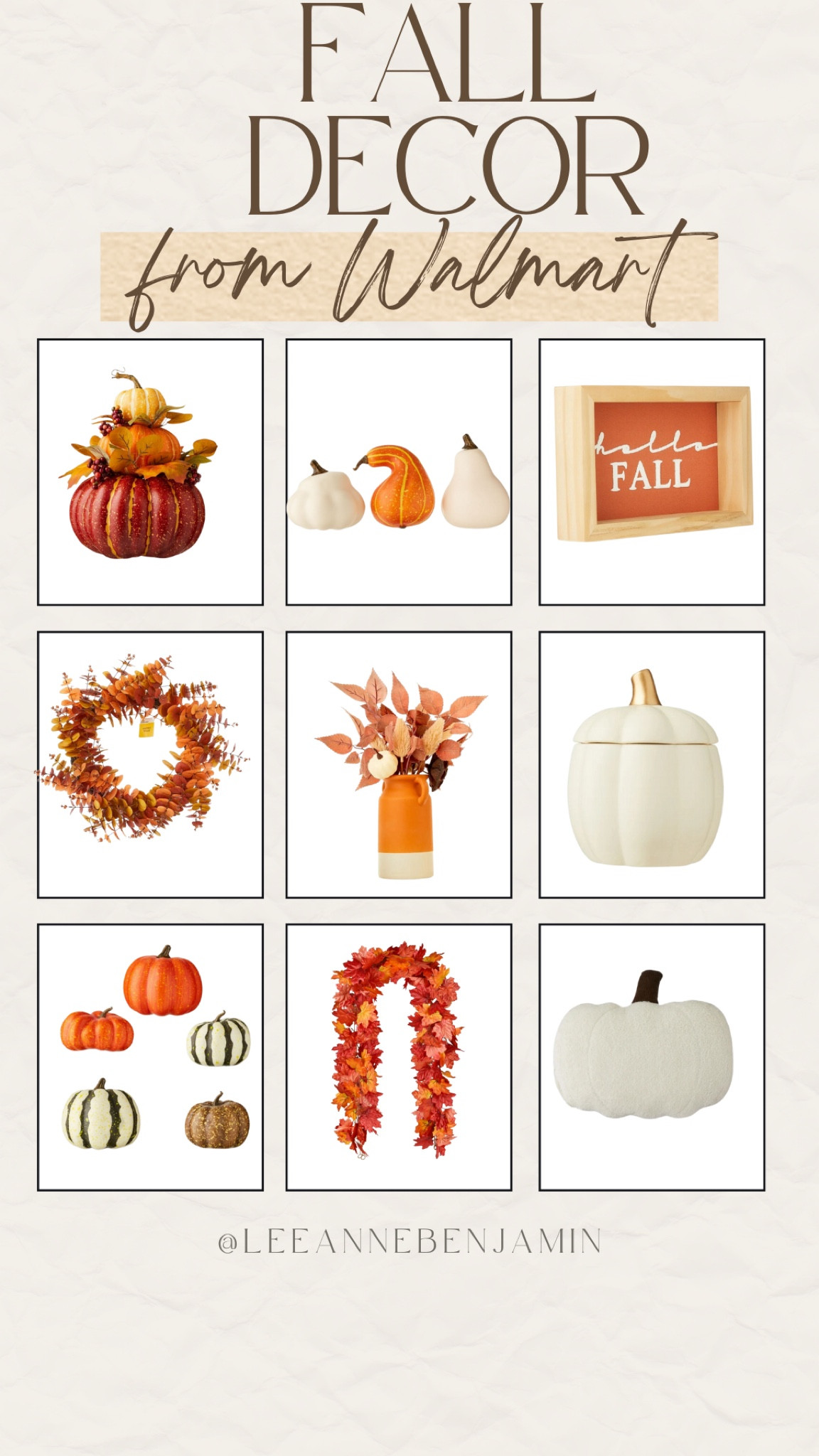 New affordable fall finds from Walmart! 

#LTKFindsUnder50 #LTKSeasonal #LTKHome