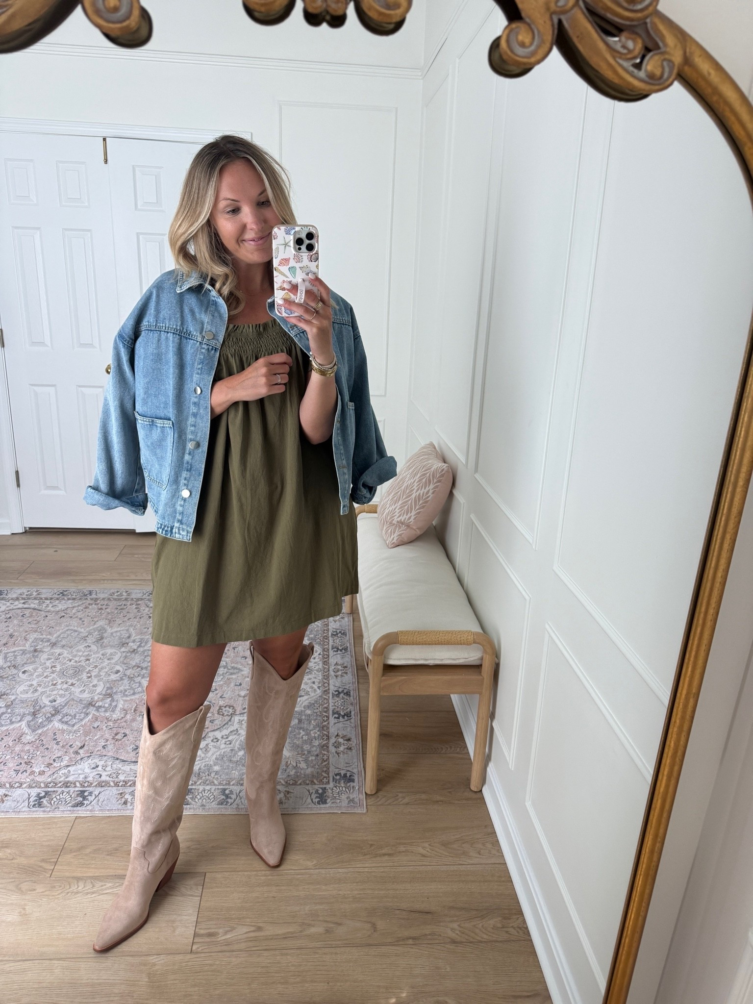 Fall date night outfit - wearing a med!