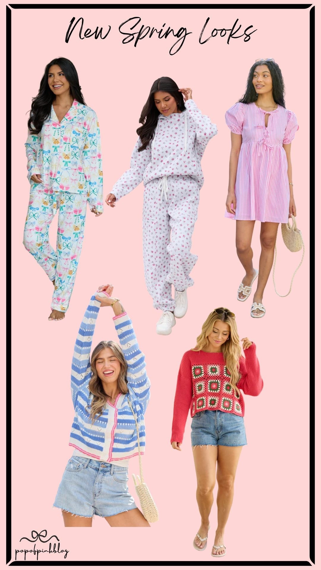 New Spring Looks🌸🌼🫶🏻
Spring looks
Spring outfits
Spring sweaters
Spring sets
Spring dressss
Bow pajamas 
Pink Lily finds 
Pink Lily outfits 

#LTKSpringSale #LTKootd #LTKSeasonal