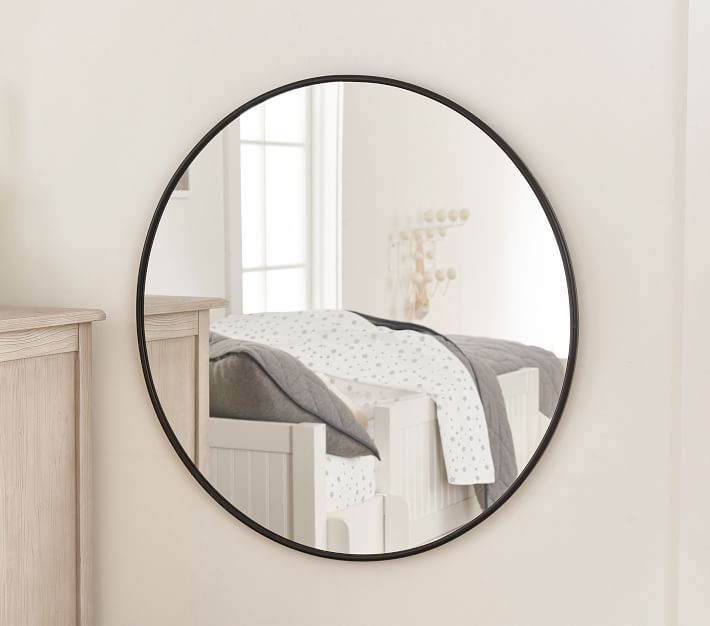 Round Metal Mirror | Pottery Barn Kids
