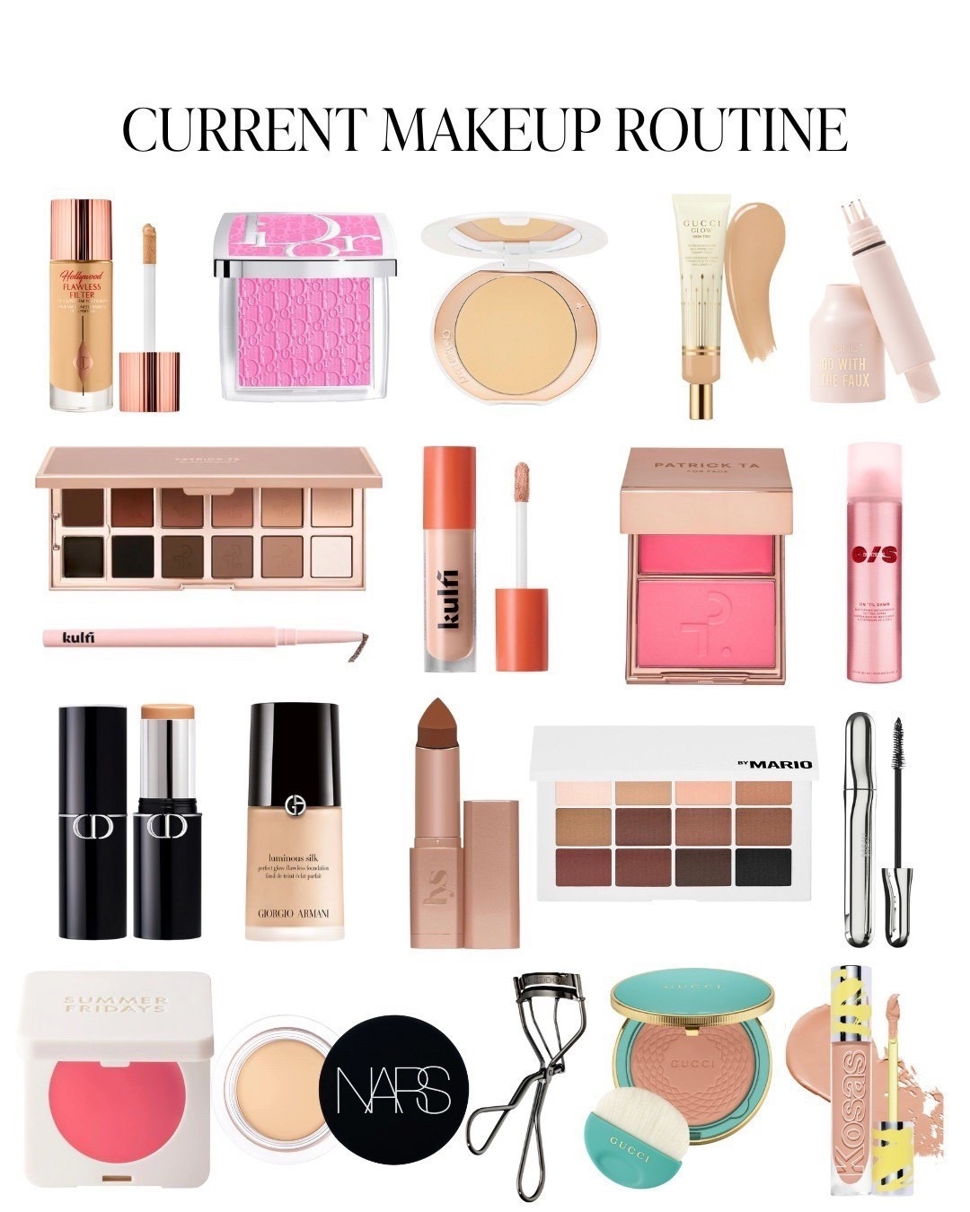 My current makeup routine! Stock up on those beauty gifts using code SAVEGIFTS at Sephora for 20% off. Ends tonight 12/14 💕

#LTKHoliday #LTKGiftGuide #LTKBeauty