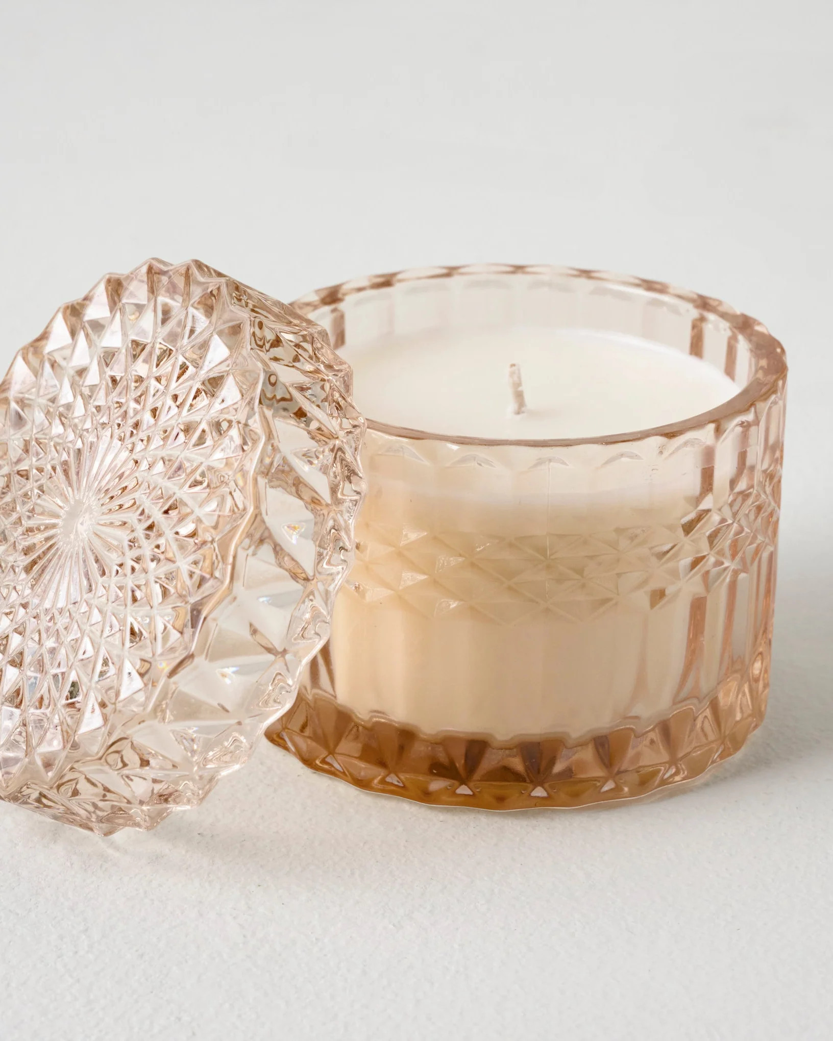 Magnolia Morning Light Glass Candle | Magnolia