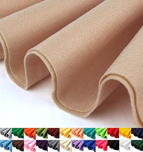 Barcelonetta | Felt Fabric | 72" Wide | 1.6mm Thick | Acrylic & Soft | Felt by The Yard | Felt fo... | Amazon (US)