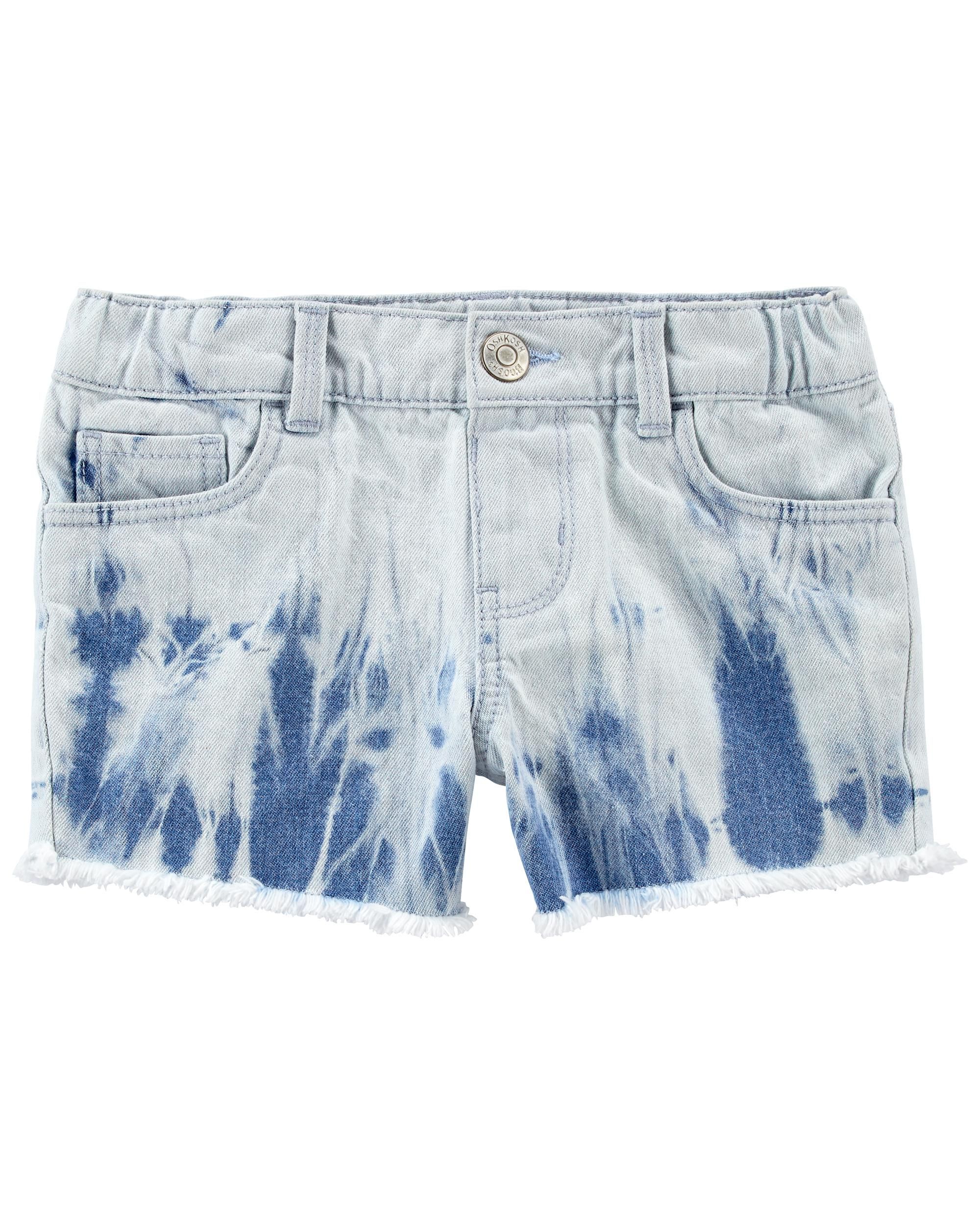 Tie-Dyed Denim Shorts | Carter's