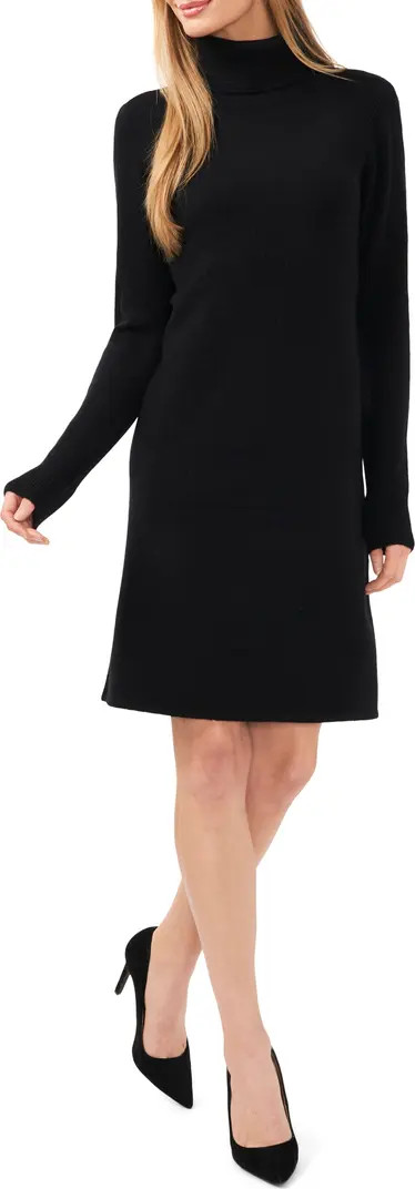 Turtleneck Long Sleeve Sweater Dress | Nordstrom