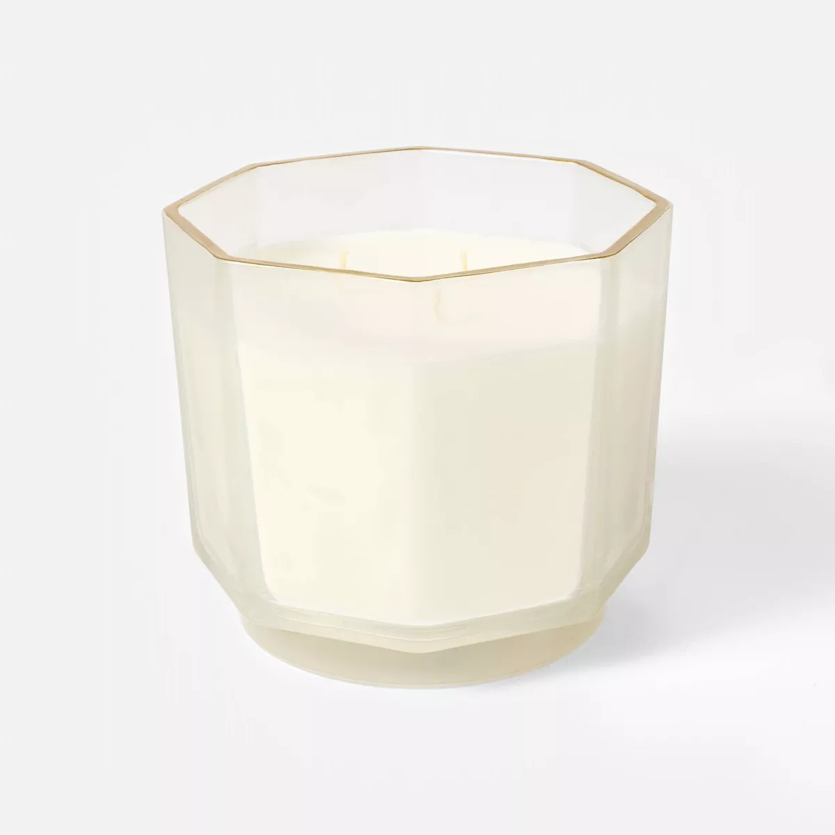 3-Wick Faceted Glass Clementine and Clove Jar Candle 21oz - Threshold™ designed with Studio McG... | Target